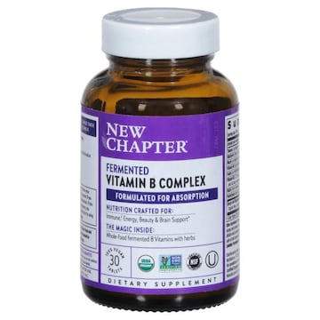 New Chapter Vitamin B Complex, Fermented, Vegan Tablets
