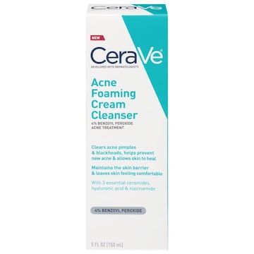 CeraVe Acne Foaming Cream Cleanser