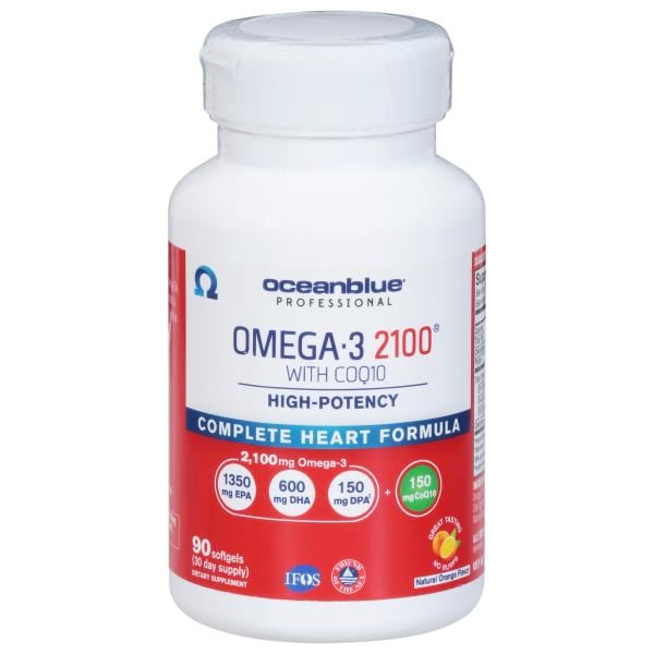 Oceanblue Professional Dietary Supplement Omega-3 with Coq10