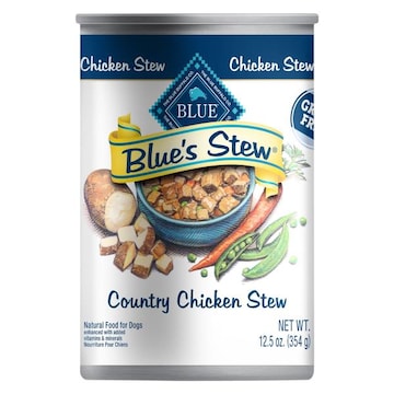 Blue Buffalo Blue's Stew Food for Dogs, Country Chicken Stew, Natural