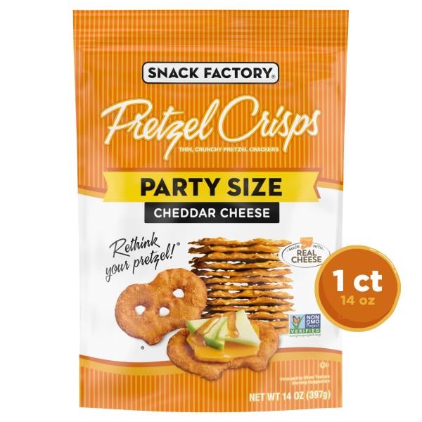 Snack Factory® Cheddar Cheese Pretzel Crisps Publix Super Markets