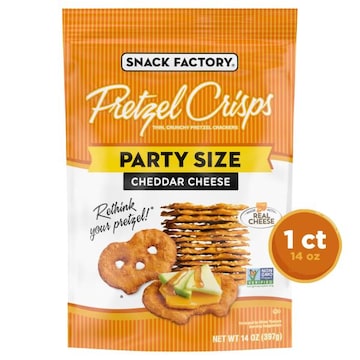 Snack Factory® Cheddar Cheese Pretzel Crisps