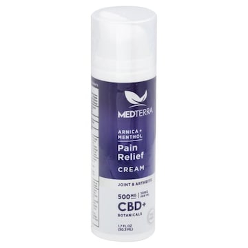 Medterra 500mg Menthol Pain Relief Cream