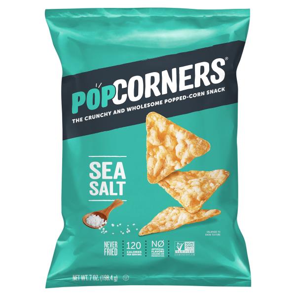 PopCorners PoppedCorn Snack, Sea Salt Publix Super Markets