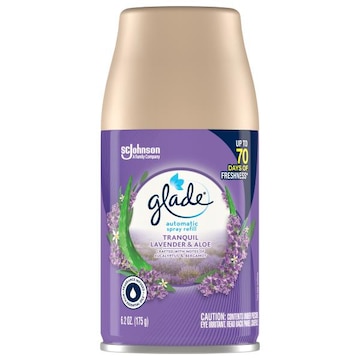 Glade Automatic Spray Refill, Air Freshener, Tranquil Lavender & Aloe, 6.2 oz