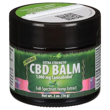 Irwin Naturals 1,000mg Cbd Balm + Menthol