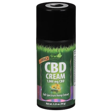 Irwin Naturals 1,000mg Cbd Cream + Arnica