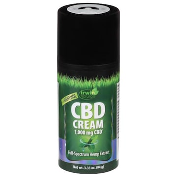 Irwin Naturals 1,000mg Cbd Cream + Menthol
