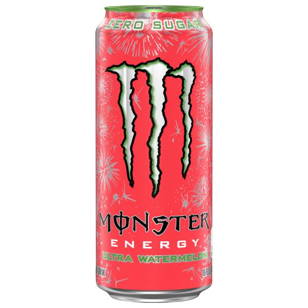 Monster Energy Energy Drink, Zero Sugar, Ultra Watermelon | Publix ...