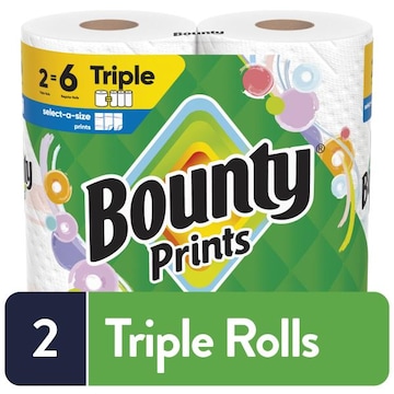 Bounty Paper Towels Select-A-Size, 2 Count