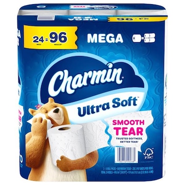 Charmin Ultra Soft 2-Ply Mega Bathroom Tissue