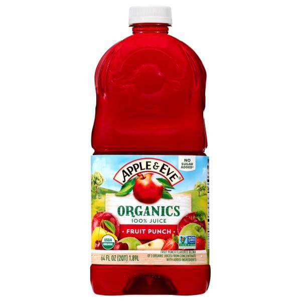 Apple & Eve Organics Organics Fruit Punch 100 Juice Publix Super Markets