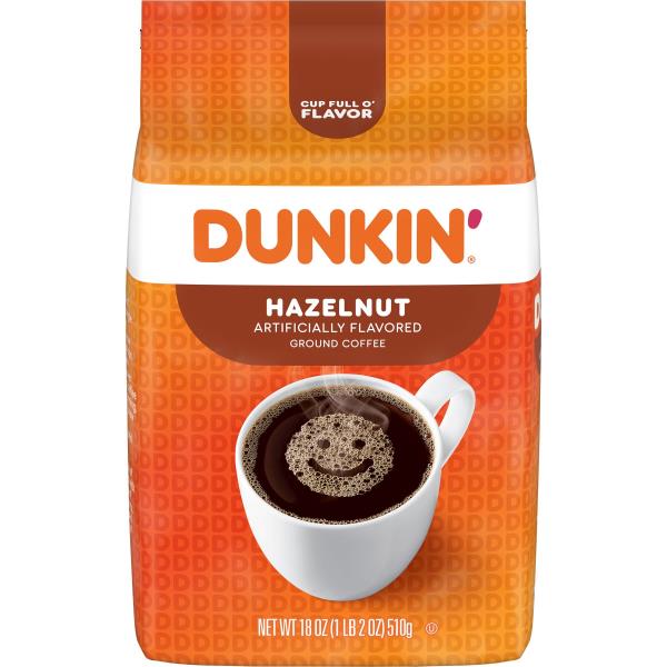 Dunkin' Coffee, Ground, Hazelnut Publix Super Markets