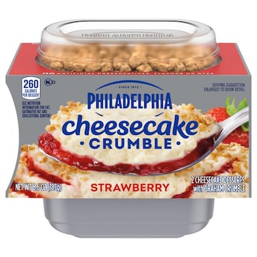 Philadelphia Cheesecake Crumble, Strawberry