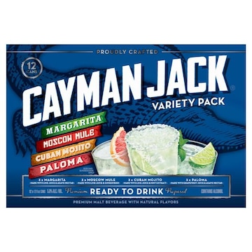 Cayman Jack Cocktails, Variety Pack