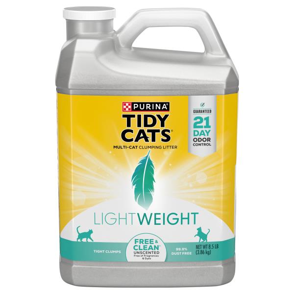 Tidy Cats LightWeight Free & Clean Multi-Cat Unscented Clumping