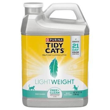 Tidy Cats LightWeight Free & Clean Multi-Cat Unscented Clumping Litter