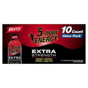 5-Hour Energy Energy Shot, Extra Strength, Berry, Value Pack