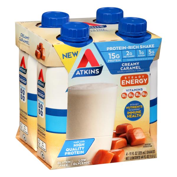 Atkins ProteinRich Shake, Creamy Caramel Publix Super Markets