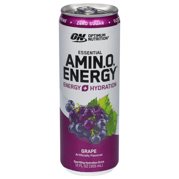 Optimum Nutrition Essential Amin.O. Energy Sparkling Hydration Drink ...