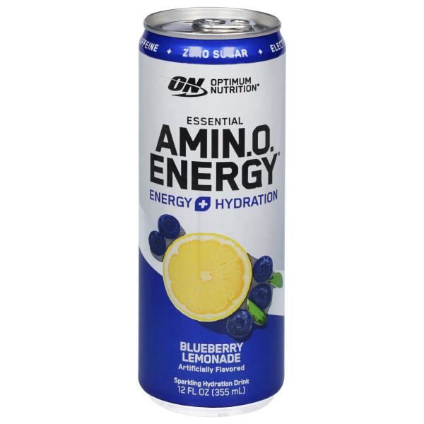 Optimum Nutrition Essential Amin.o. Energy Sparkling Hydration Drink ...