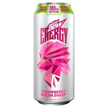 Mountain Dew Energy Drink, Strawberry Melon Sharp