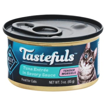 Blue Buffalo Blue Tastefuls Food for Cats, Tuna Entree in Savory Sauce, Tender Morsels