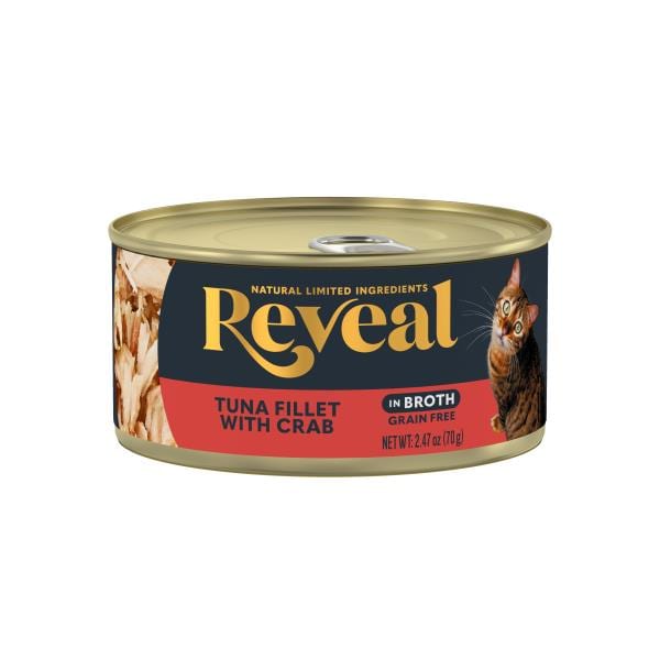 Reveal TUNA FILLET WITH CRAB IN BROTH CAN Publix Super Markets