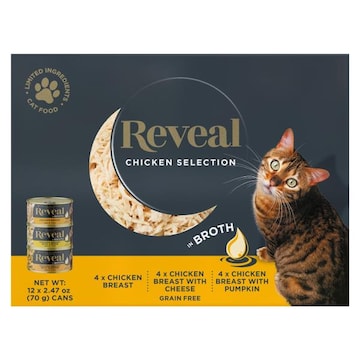 Reveal Cat Food, Grain Free, Chicken Selection