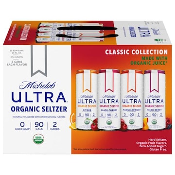 Michelob Ultra Organic Seltzer, Classic Collection