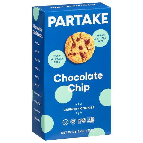 Partake Cookies, Crunchy, Chocolate Chip | Publix Super Markets