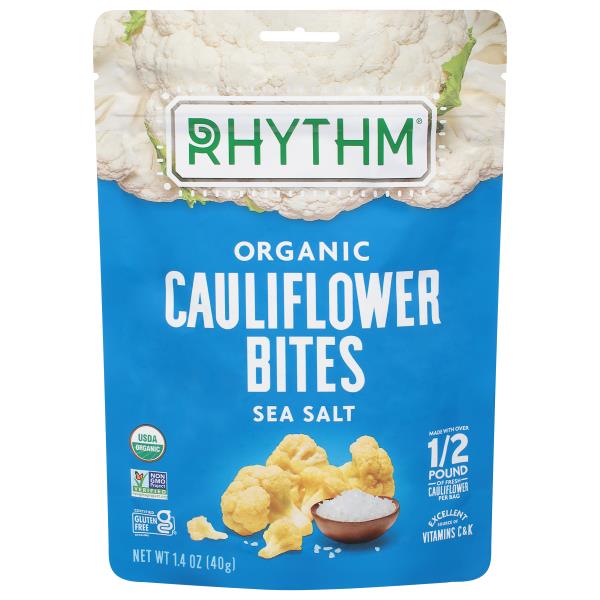 Rhythm Cauliflower Bites, Organic, Sea Salt Publix Super Markets