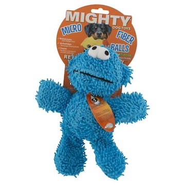 Mighty Dog Dog Toy, Micro Fiber Balls, Monster