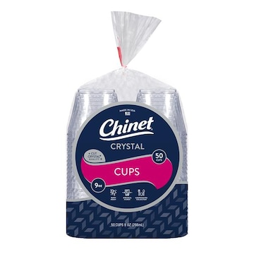Chinet Crystal Cup 9oz (50 Count)