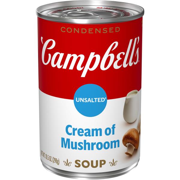 Campbell's® Condensed Unsalted Cream of Mushroom Soup | Publix