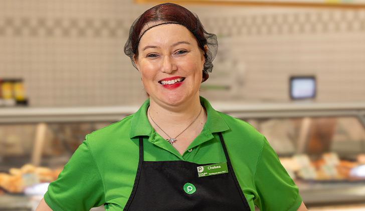 Seafood Clerk Chelsea DeVries